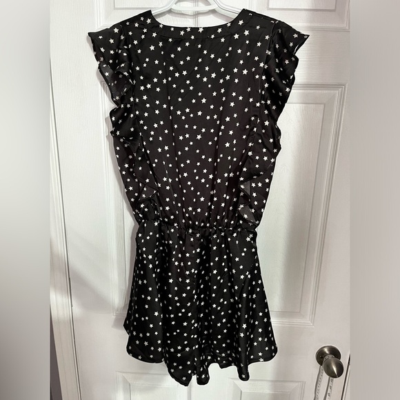 Maccs The Label | Black Romper With Stars - Picture 4 of 11